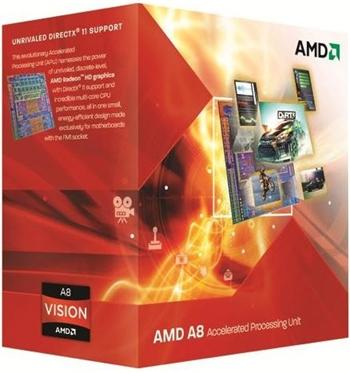 AMD A8 3870K 4core Box (3,0GHz, 4MB)
