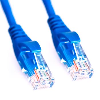 Crono patch kabel Cat5E, UTP, vysoká kvalita, 1m, modrý