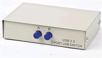 Data Switch manuální 2:1 USB