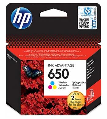 HP 650 (CZ102AE, barevná)
