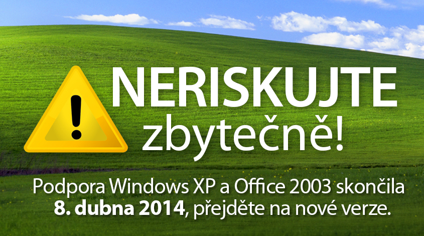 Konec podpory Windows XP 
