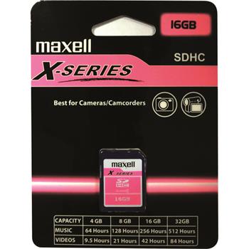 MAXELL SDHC 16GB CL4 X-SERIES 854512