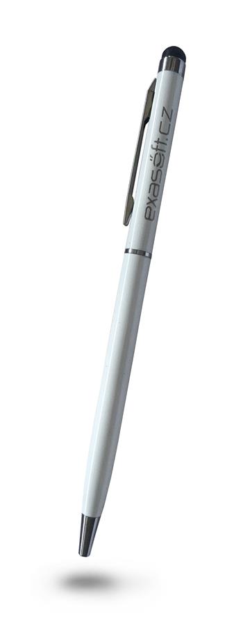 Slim Touch White - kuličkové pero se stylusem
