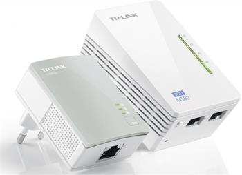 TP-Link TL-WPA4220Kit 300Mbps Powerline Extend,Kit