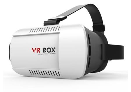3D BRÝLE VR-X2 (VR BOX) - BÍLÉ