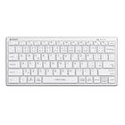A4tech FBX51C, bezdrátová kancelářská klávesnice, CZ, bílá
