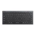 A4tech FBX51C, bezdrátová kancelářská klávesnice, CZ, šedá