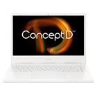 Acer ConceptD/3/i7-11800H/14"/FHD/16GB/512GB SSD/GTX 1650/W11H/White/3R