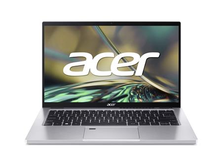 Acer Spin 3 SP314-55N i3-1215U 14" FHD T 16GB 512GB SSD Iris Xe W11H Silver 2R