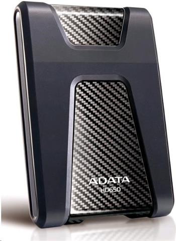 ADATA HD650 - HDD, externí, 1TB 2,5", USB3.0, černý
