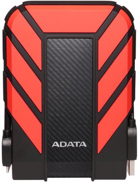 ADATA HD710P externí HDD 1TB 2.5'' USB 3.1, červený, voděodolný a nárazu odolný