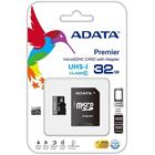 ADATA Micro SDHC Premier 32GB UHS-I + SD adaptér