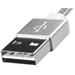 ADATA Micro USB kabel pletený, 100cm, stříbrný