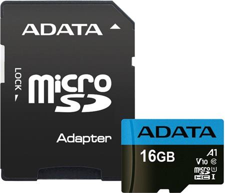 ADATA MicroSDHC 16GB UHS-I 100 25MB s + adaptér