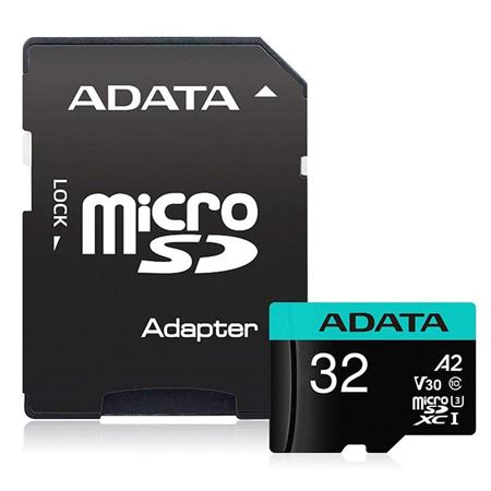 ADATA MicroSDHC 32GB U3 V30G 95 90MB s + adaptér