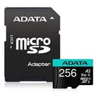 Adata MicroSDXC 256GB U3 V30S až 95MB/s + adaptér