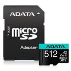 ADATA MicroSDXC 512GB U3 V30S až 95MB s + adaptér