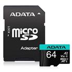 ADATA MicroSDXC 64GB U3 V30S až 95MB s + adaptér