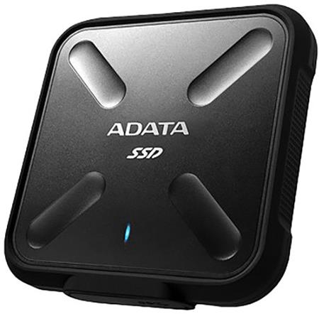 ADATA SD700 externí SSD 256GB USB 3.1 3D NAND TLC (čtení/zápis: 440/430MB/s) černá