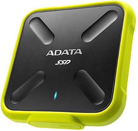 ADATA SD700 externí SSD 256GB USB 3.1 3D NAND TLC (čtení/zápis: 440/430MB/s) žlutá