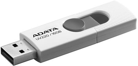 ADATA UV220 - 32GB, bílo šedá