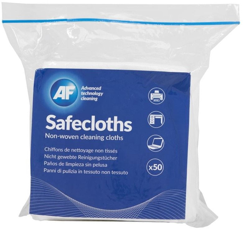 AF Safecloth - Ubrousky z netkané textilie nepouštějící vlákna AF 50 ks