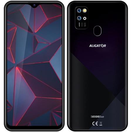 Aligator S6500 Duo Crystal - mobilní telefon, 32GB, černý