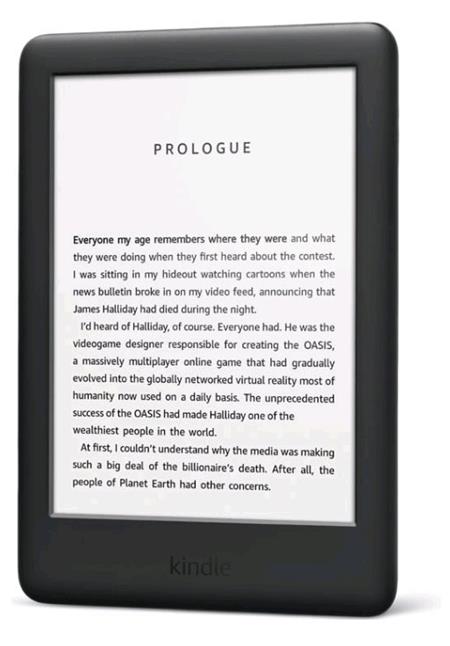 Amazon Kindle Touch 2019, černý, sponzorovaná verze