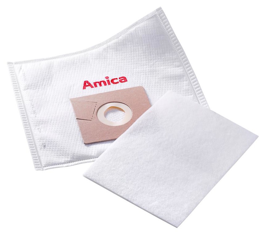 Amica AW3011 - Sáčky do vysavače Amica, 5 ks sáčků, 1 ks filtr, materiál: mikrovlákno