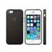 Apple iPhone SE Leather Case - Black