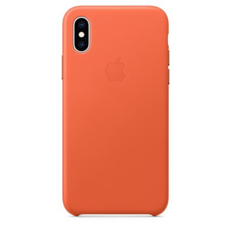 Apple iPhone XS Leather Case - Sunset