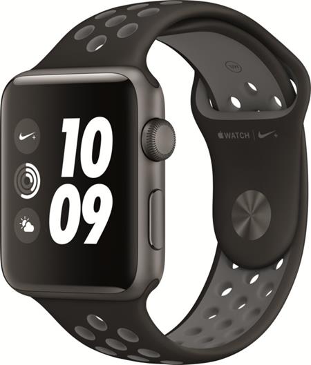 Apple Watch Nike+, 42mm Space Grey Aluminium Case with Anthracite / Black Nike Sport Band