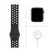Apple Watch Nike SE GPS, 44mm Space Grey Aluminium Case with Anthracite/Black Nike Sport Band - Regular
