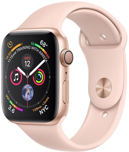 Apple Watch Series 4 GPS, 40mm Gold Aluminium Case with Pink Sand Sport Band
