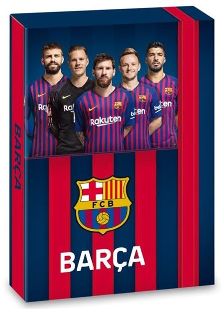 ARS UNA Box na sešity A4 FC Barcelona - hráči