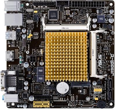 Asus J1900I-C, MB s CPU