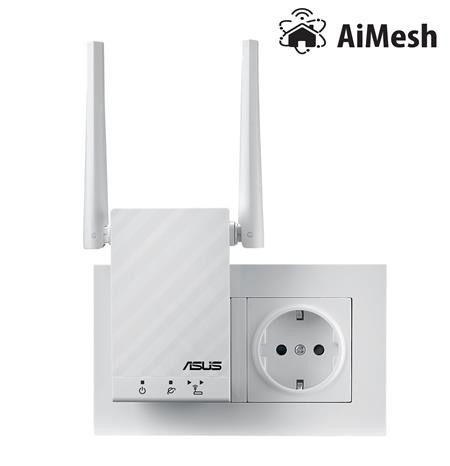 ASUS RP-AC55, Rozšiřovač pokrytí, Dual band Wireless AC1200 GbE LAN