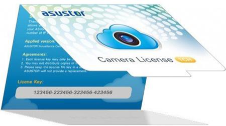 Asustor NVR licenční balíček pro IP kameru - 1 kanál