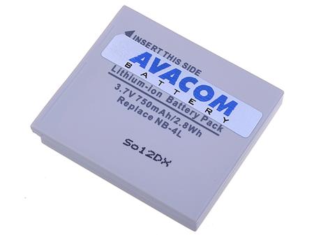 AVACOM baterie - Canon NB-4L Li-Ion 3.7V 750mAh 2.8Wh
