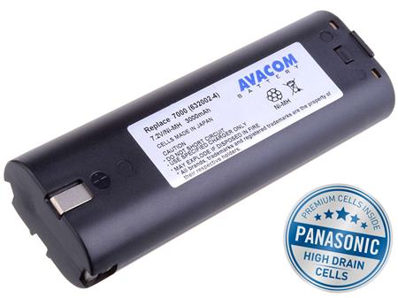 AVACOM Baterie nářadí - MAKITA 7000 Ni-MH 7,2V 3000mAh, články PANASONIC