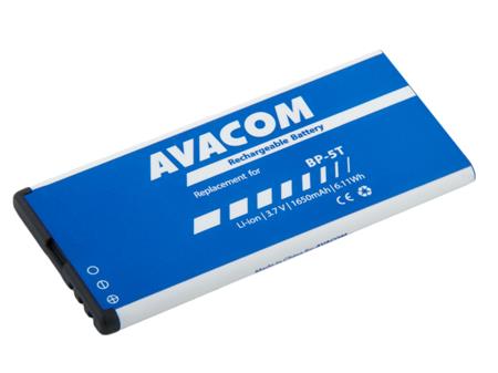AVACOM baterie - Nokia Lumia 820, Li-Ion 3,7V 1650mAh (náhrada BP-5T)