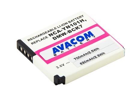 AVACOM baterie - Panasonic DMW-BCK7 Li-Ion 3.6V 700mAh 2.6Wh