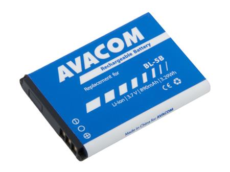 AVACOM Baterie pro mobilní telefon Nokia 3220, 6070, Li-Ion 3,7V 890mAh (náhrada za BL-5B)