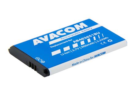 AVACOM Baterie pro mobilní telefon Samsung B3410 Corby plus Li-Ion 3,7V 900mAh (náhrada za AB463651BU)