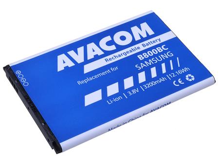 AVACOM Baterie pro mobilní telefon Samsung N9005 Galaxy NOTE 3, Li-Ion 3,7V 3200mAh (náhrada za EB-B800BEB)