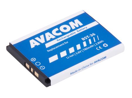 AVACOM Baterie pro mobilní telefon Sony Ericsson J300, W200 Li-Ion 3,7V 780mAh (náhrada za BST-36)