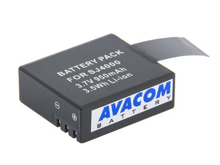 AVACOM baterie - Sjcam Li-Ion 3.7V 950mAh 3.5Wh pro Action Cam 4000, 5000, M10