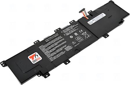 Baterie T6 power Asus VivoBook S300, S400 serie, Li-poly, 4000mAh