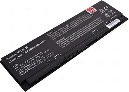 Baterie T6 power Dell Latitude E7240, 4cell, 6000mAh
