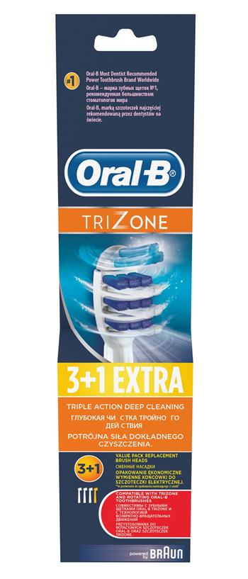 Braun Oral-B EB 30-4 TriZone (3+1) - náhradní kartáček